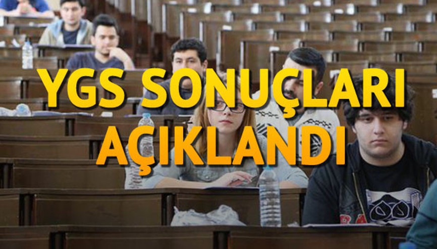 YGS 2017 sınav sonuçları açıklandı.. YGS sınav sonuçları sorgulama ekranı