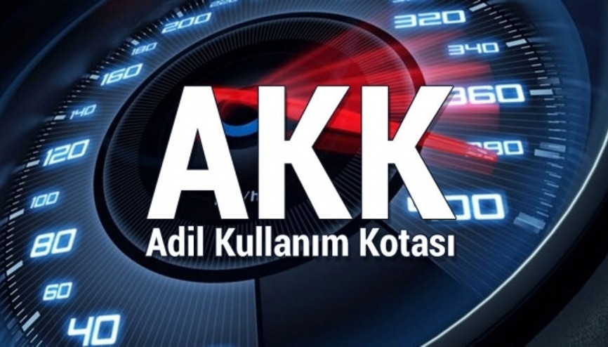 Adil Kullanım Kotası (AKK) nedir Ne zaman kalkıyor