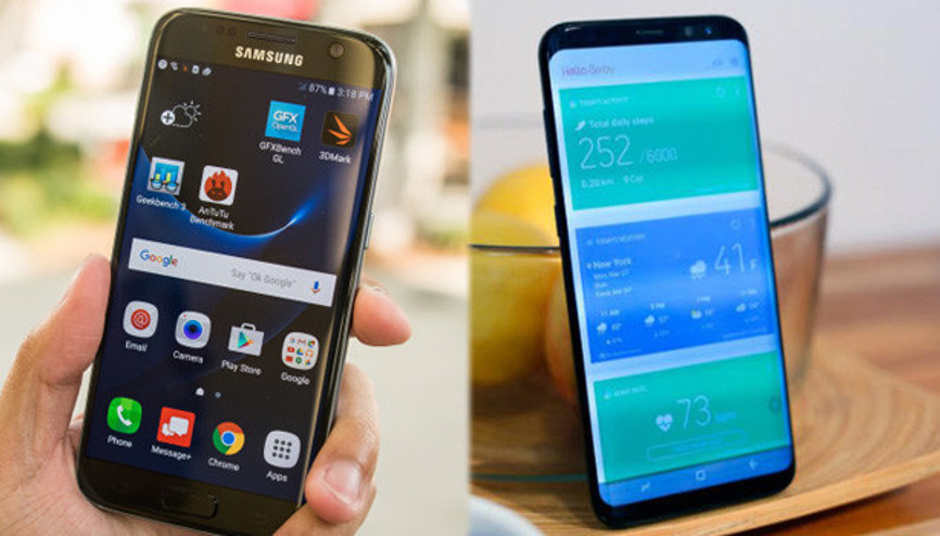 Galaxy S8 ve Galaxy S7 karşılaştırması