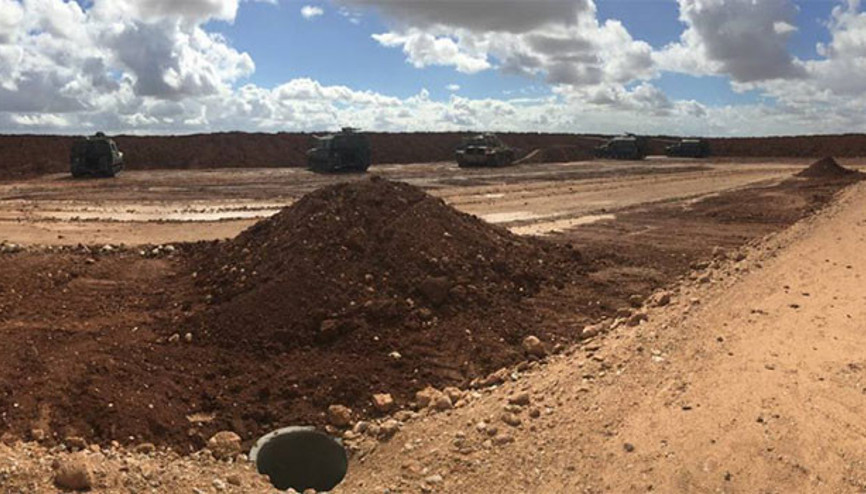 Cerablusta Türk üssünün görüntüleri ortaya çıktı