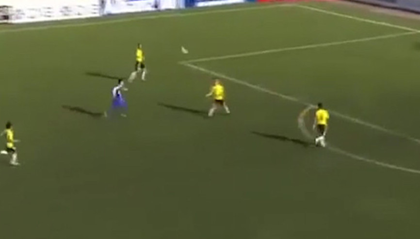 Moğol oyuncunun kendi kalesine attığı gol ülke gündemine oturdu