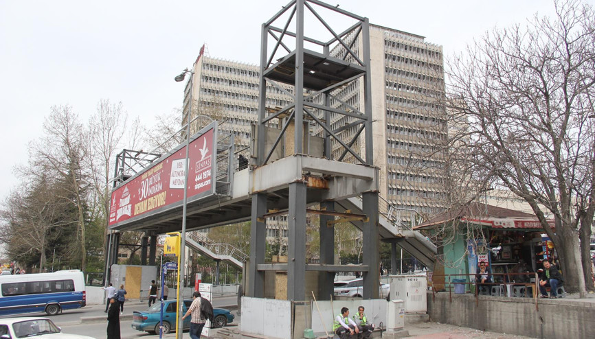 Korkutan geçit bakıma alındı