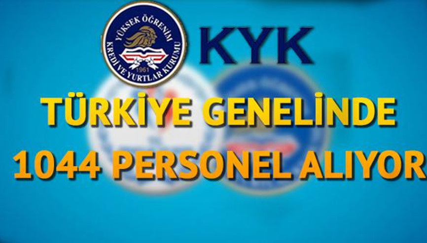 KYK personel alımı başvurusu için son gün Yurt personeli başvuru işlemi KYK personel alımı başvurusu için son gün Yurt personeli başvuru işlemi
