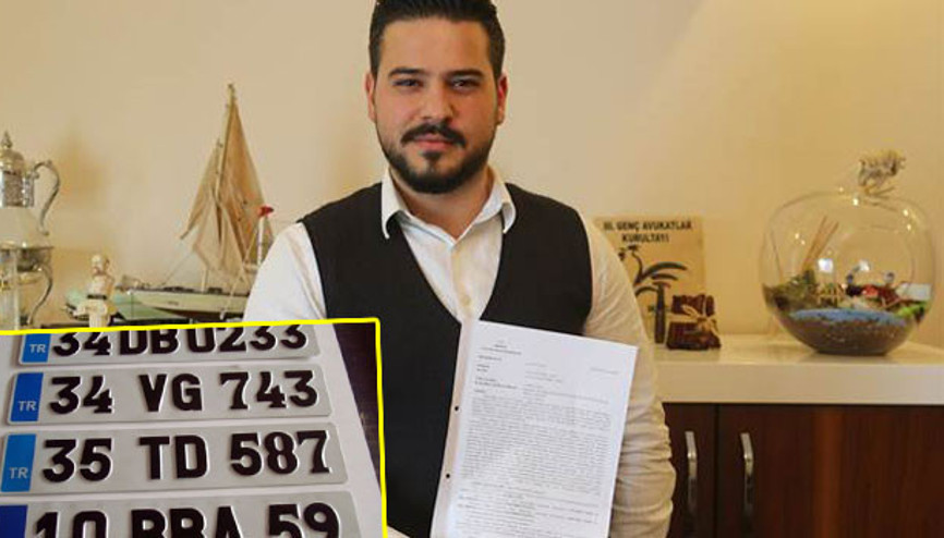 Avukat, APP plaka cezasını iptal ettirdi