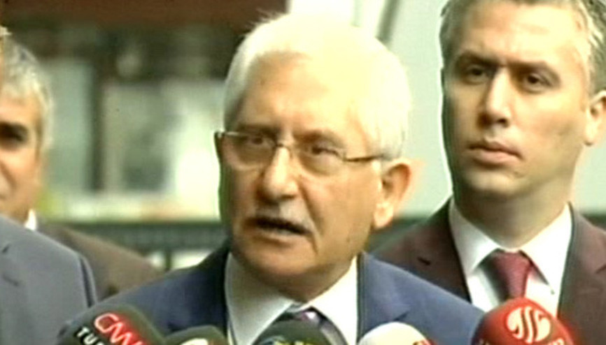 YSK Başkanı Sadi Güven, Ankarada açıklama yaptı.