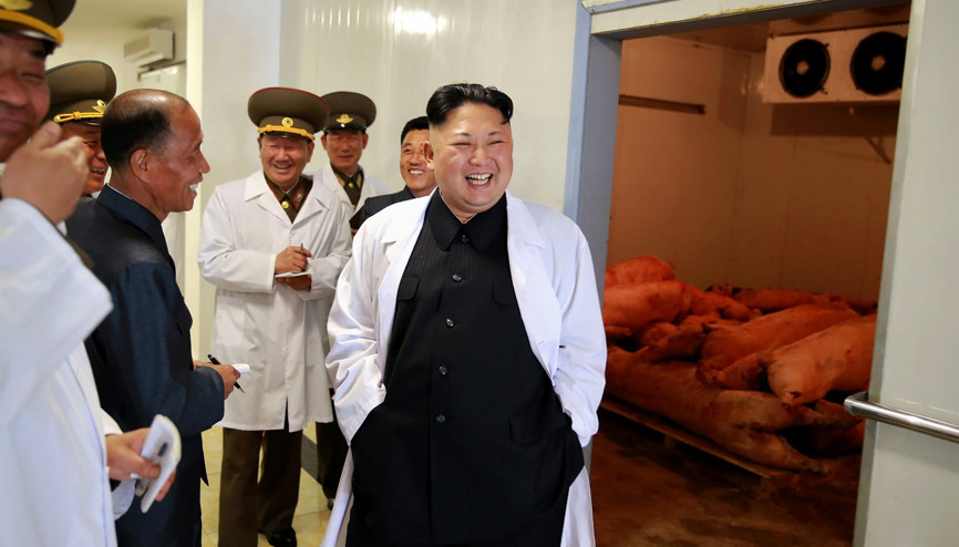 Kim Jongun bu görüntüleri tartışma konusu oldu