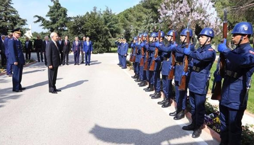 Kemal Kılıçdaroğluna askeri törenle karşılama için son dakika açıklaması