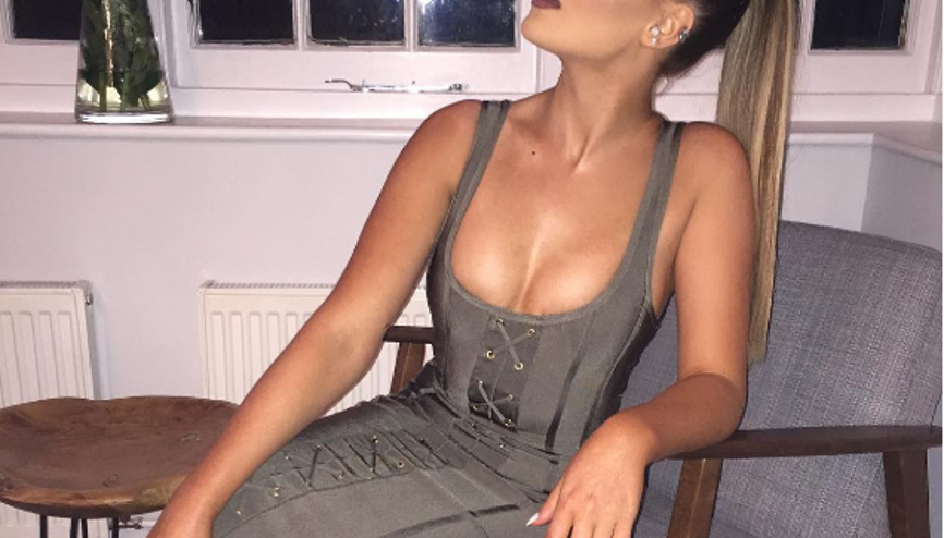 Perrie Edwards tribündeki şovuyla dikkat çekti