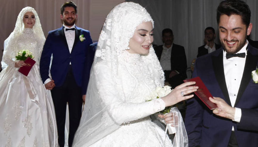 Burhan Çaçan oğlunu evlendirdi