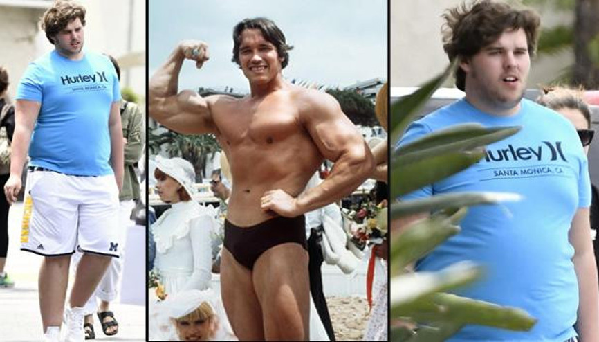 Ünlü oyuncunun oğlu şaşırttı