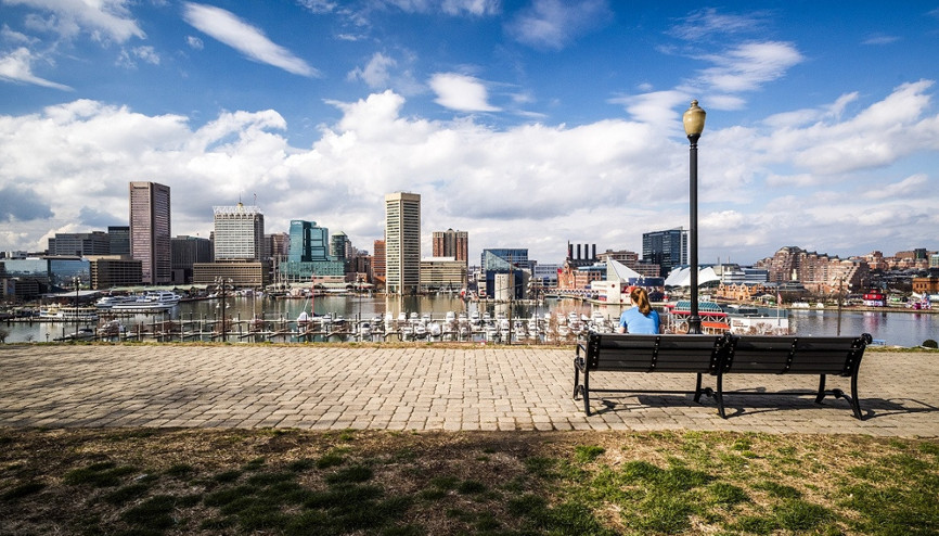 36 saatte Baltimore / Maryland