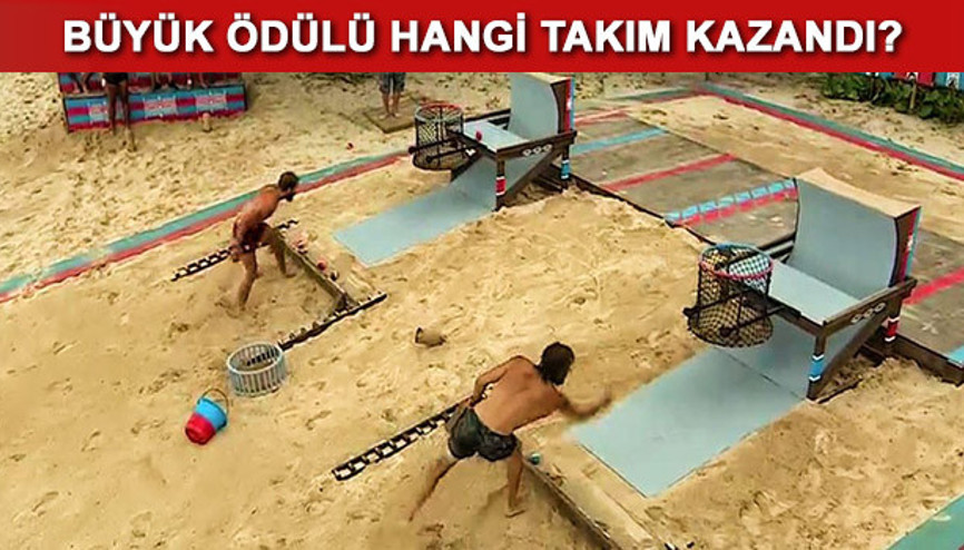 Survivor 2017de büyük ödül oyununu hangi takım kazandı İşte ödül oyununda nefes kesen mücadele