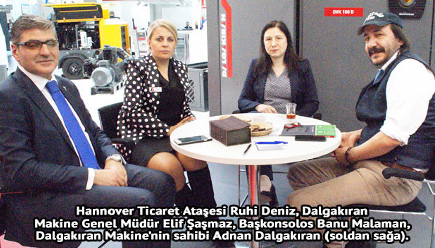 Hannover’deki sanayi fuarında ‘gerilim’ konuşuldu
