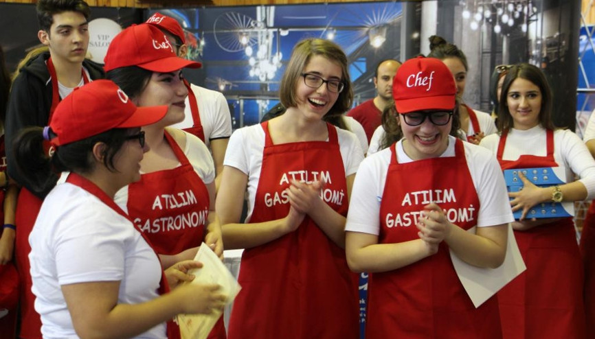 Liselerarası yemek yarışması yapıldı