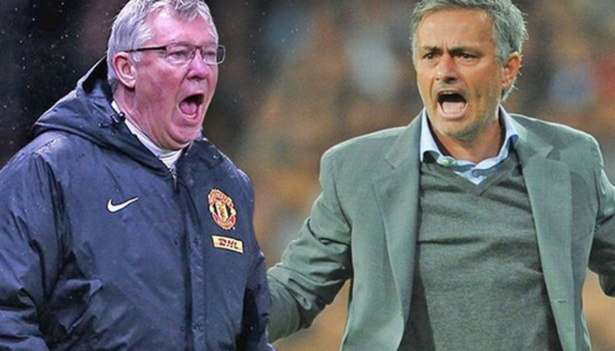 Mourinhodan ManU ile yeni bir rekor Ferguson...