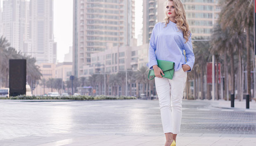 Bir beyaz pantolonla gidebileceğiniz 5 yer Bir beyaz pantolonla gidebileceğiniz 5 yer