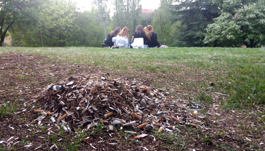 Seğmenlerde çöpü kullanan yok