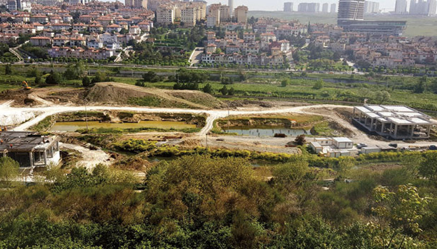 Gölete inşaat değil Bahçeşehir’e yol lazım