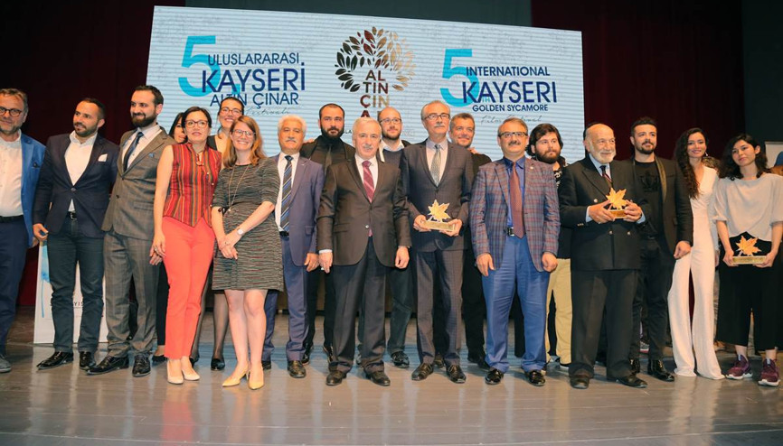 Altın Çınar ödülleri sahiplerini buldu