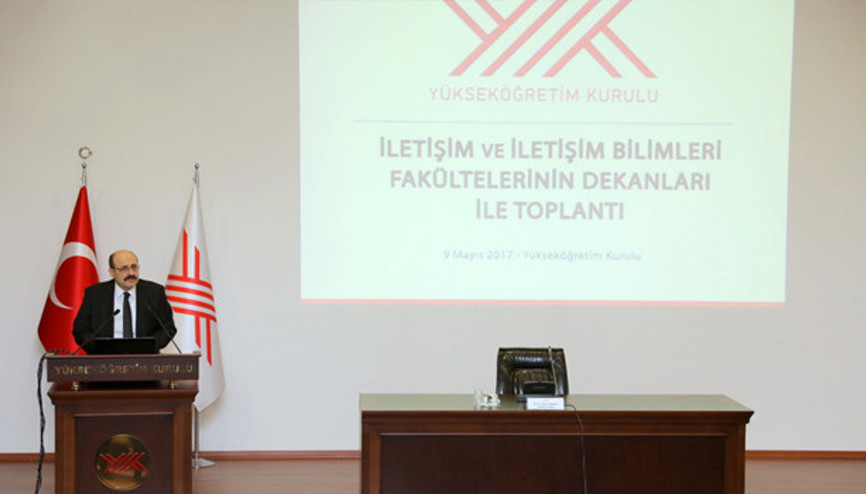 YÖK, iletişim fakültelerini dekanlarla değerlendirdi