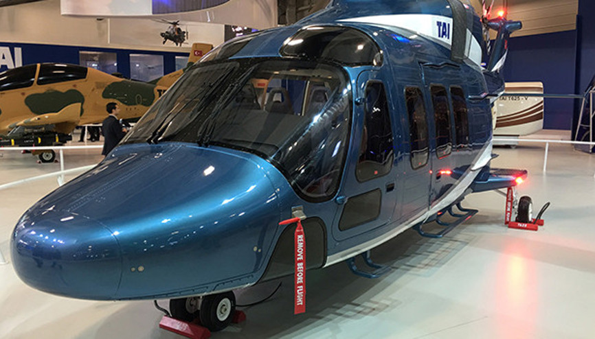 İşte yerli helikopter T625