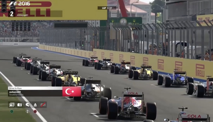 F1 Sanal Turnuvasında gözler İspanyada