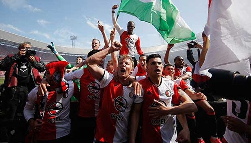 Kuyt hat-trick yaptı Feyenoord şampiyon oldu
