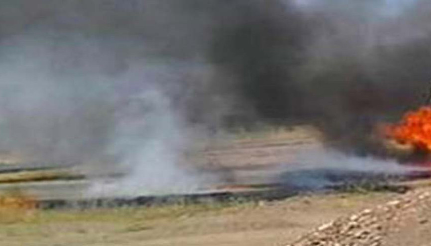 Bomba döşerken kendini patlattı