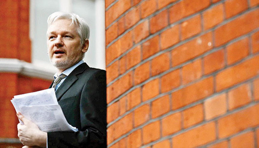 Assange’a takipsizlik