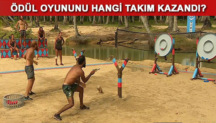 Survivor 2017de ödül oyununu hangi takım kazandı İşte nefes kesen mücadeleden detaylar