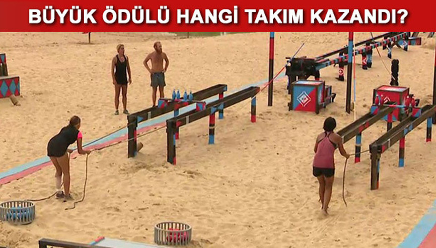 Survivor 2017de büyük ödül oyununu hangi takım kazandı İşte yarışmacıları çıldırtan o ödül