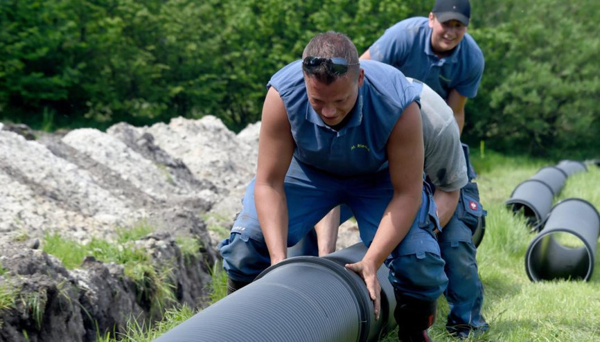 Heavy Metal Festivalinin bira ihtiyacı için boru hattı döşendi