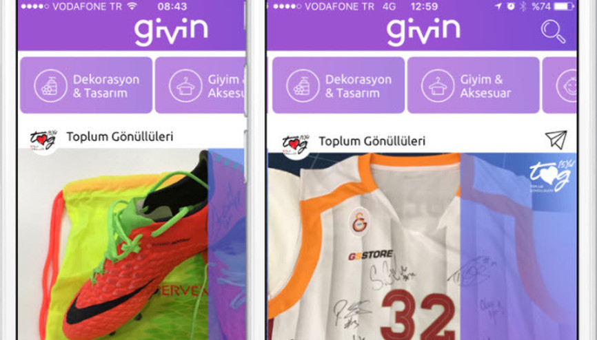 Ünlü sporcular Givin’de gençler için harekete geçti Ünlü sporcular Givin’de gençler için harekete geçti