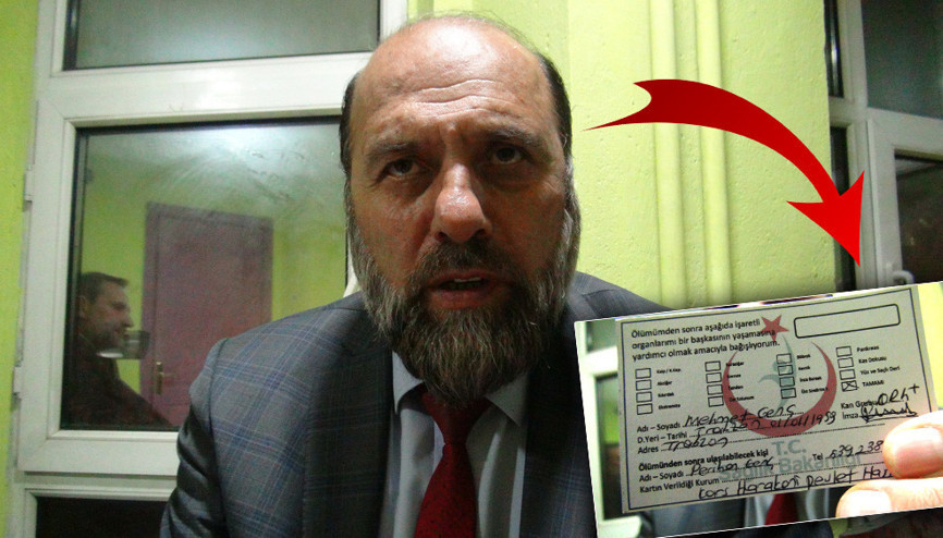 Bu konuda ayet var dedi, Kars Müftüsü hepsini bağışladı