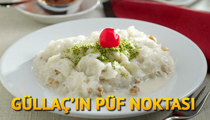 Güllaç nasıl yapılır Güllaç tarifi ve püf noktası