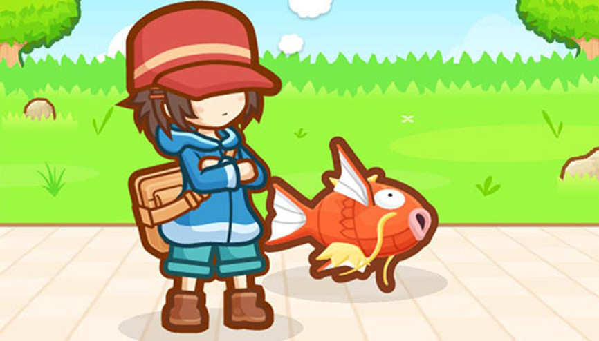 Yepyeni bir Pokemon oyunu daha: Magikarp Jump