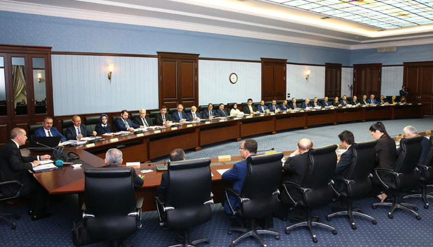 Erdoğan, AK Parti Genel Başkanı olduktan sonra ilk kez Genel Merkezde