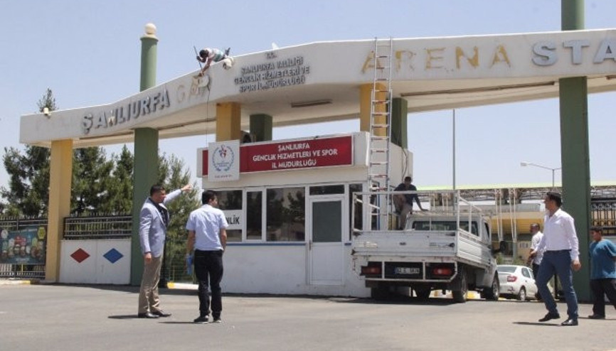 Şanlıurfadaki stadın adı 11 Nisan oldu