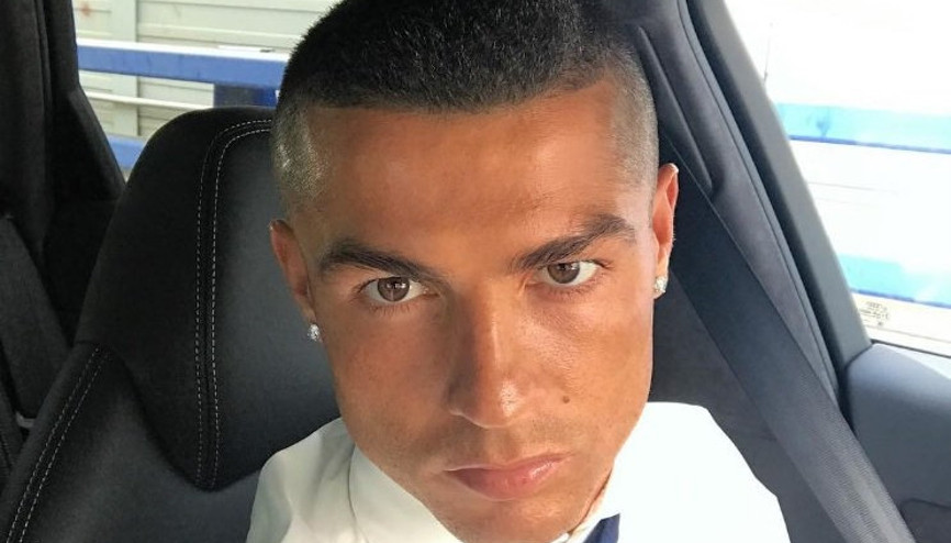Ronaldo stili kırıp geçirdi