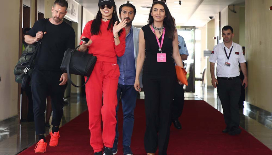 Adriana Lima Antalya’da