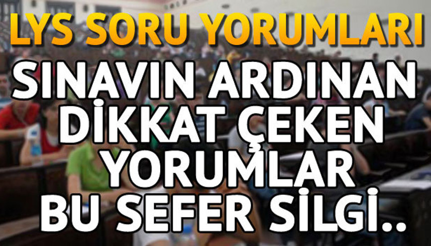 LYS sosyal bilimler soru yorumları - LYS 2017 nasıldı, zor muydu LYS sosyal bilimler soru yorumları - LYS 2017 nasıldı, zor muydu