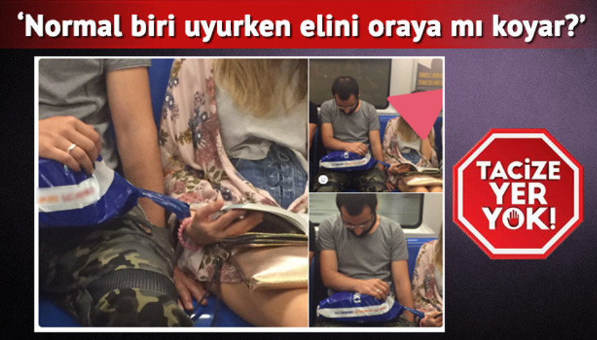 Dün geceden beri tartışılan metroda taciz iddiası