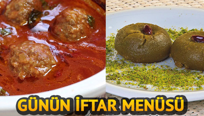 Bugün ne pişirsem Tarifleriyle iftar menüleri: Fıstıklı şekerpare tarifi