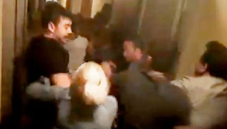 Marmaris’te ortalık karıştı Otel görevlileri ve turistler birbirine girdi