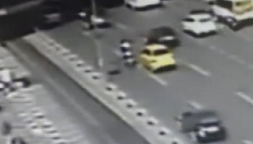 Trafikte ölümüne kavga kamerada