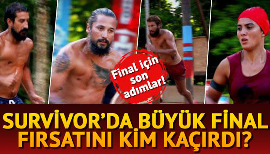 Survivorda dokunulmazlık oyununu kim kazandı İşte nefes kesen mücadeleden detaylar