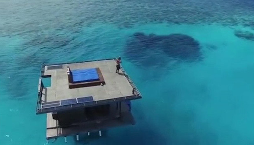 Zanzibar’da bir sualtı oteli