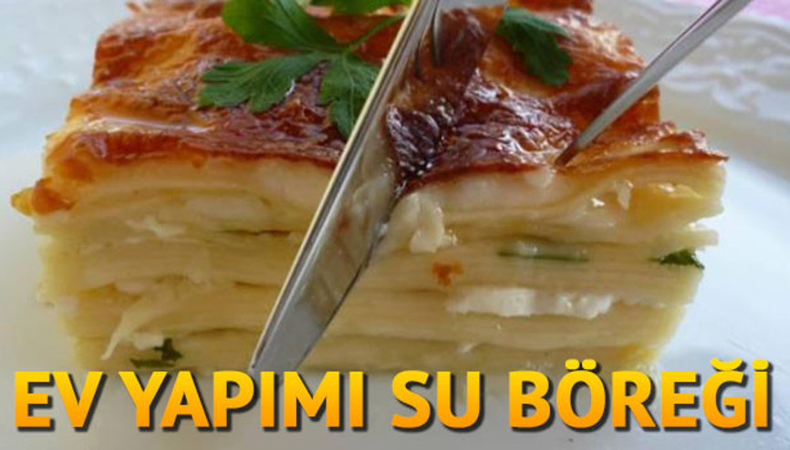 Kolay su böreği tarifi | Su böreği nasıl yapılır