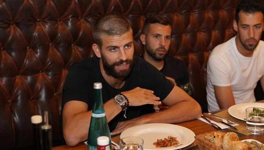 Barçanın yıldızları Türk restoranında