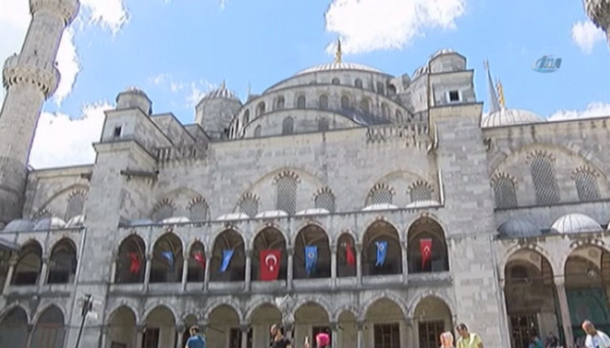 Sultanahmet Camisi restore ediliyor